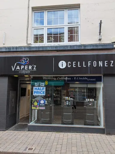 Vaperz corner Evesham