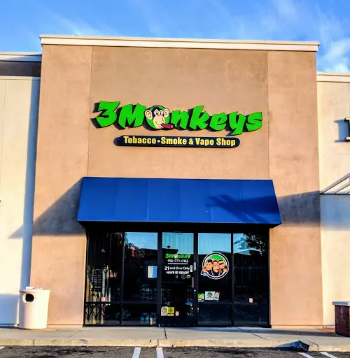 3 Monkeys Vape and Smoke Shop | Vape Shop in Roseville, California