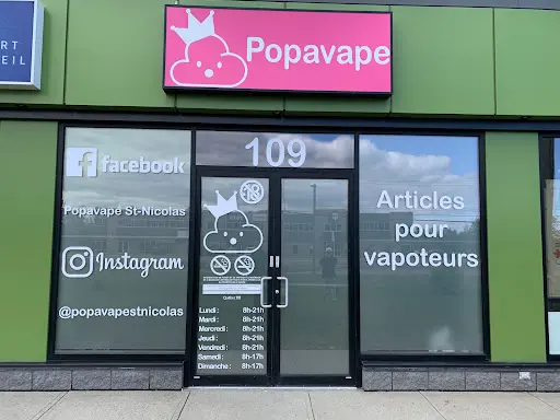 Popavape  Saint-Nicolas | Vape Shop in Lvis, Quebec