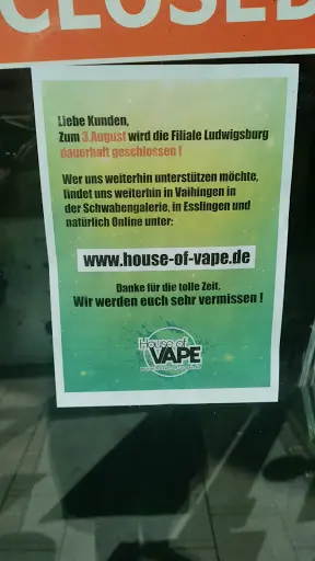 e zigaretten shop ludwigsburg House of Vape e-Zigaretten und Liquids Fachgeschäft