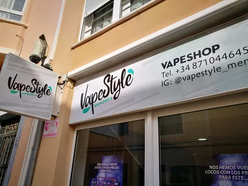 tobacco shop menorca VapeStyle Menorca